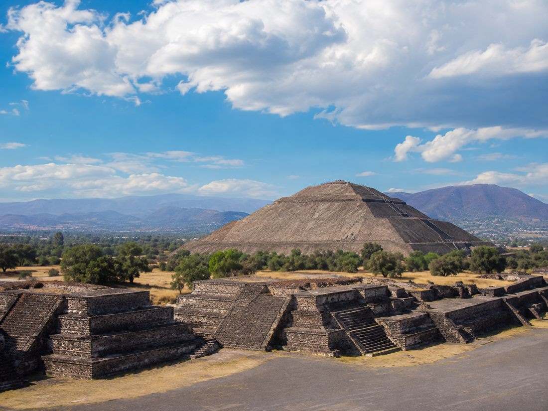 Pirámides de Teotihuacán, cerca de Ciudad de México